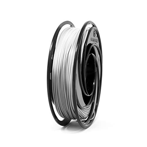 Gizmo Dorks PLA Filament 3mm (2.85mm) 200g for 3D Printers, Heat Color Change Gray to White