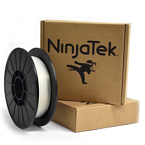 NinjaTek - 3DAR0817505 3DAR08117505 Armadillo TPU Filament, 1.75mm, TPE.5kg, Water (Clear) (Pack of 1)