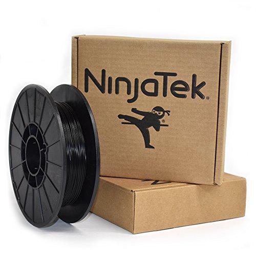 NinjaTek - 3DCH0117505 3DCH01117505 Cheetah TPU Filament, 1.75mm, TPE.5kg, Midnight (Black) (Pack of 1)