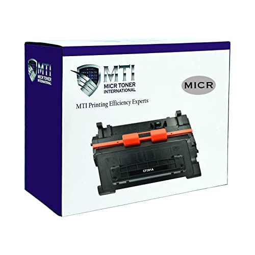 MICR Toner International Compatible Magnetic Ink Cartridge Replacement for HP CF281A 81A Laser Printers M604 M605 M606 M630 MFP
