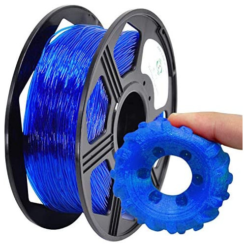 YOYI YOYI 3D Printer Filament, 95A TPU Filament 1.75mm, Flexible Filament, 0.8KG Spool,Dimensional Accuracy +/- 0.03 mm, Soft TPU Filaments of High Elasticity (Black)