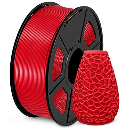 SUNLU PETG 3D Printer Filament, PETG Filament 1.75mm Dimensional Accuracy +/- 0.02 mm, 1 KG Spool, PETG Transprant