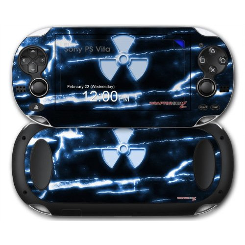 Sony PS Vita Skin Radioactive Blue by WraptorSkinz
