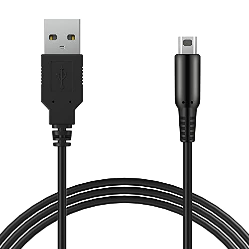3DS 2DS DSi USB Charger Cable, Power Charger Cable Cord Compatible with Nintendo New 3DS XL/New 3DS/ 3DS XL/ 3DS/ New 2DS XL/New 2DS/ 2DS XL/ 2DS/ DSi XL/DSi, 4FT