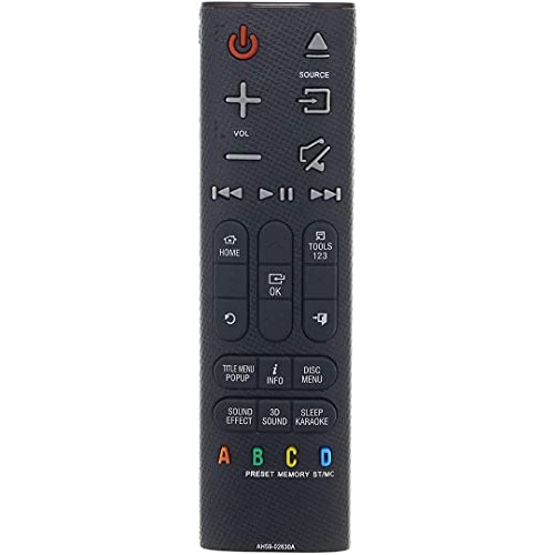 Xtrasaver AH59-02630A Replacement Soundbar Remote for Samsung Sound Bars and Home Theaters HTH6550WM HTH7750WM HT-H7750WM HTH6550WMXY