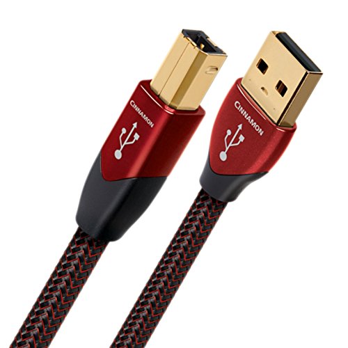 AudioQuest Cinnamon 3 Meter (10 Feet) Digital Audio USB Cable A-B