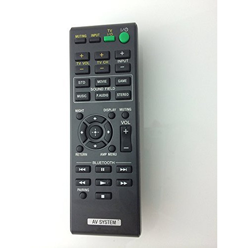 Replacement Remote Control fit for Sony HT-CT660 HT-CT260 2.1 Channel surround Sound Bar with Wireless Subwoofer Home Theater System
