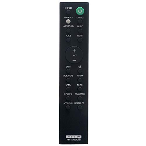 RMT-AH501U Replacement Remote Control Commander fit for Sony Soundbar HT-X8500 HTX8500 Sound Bar