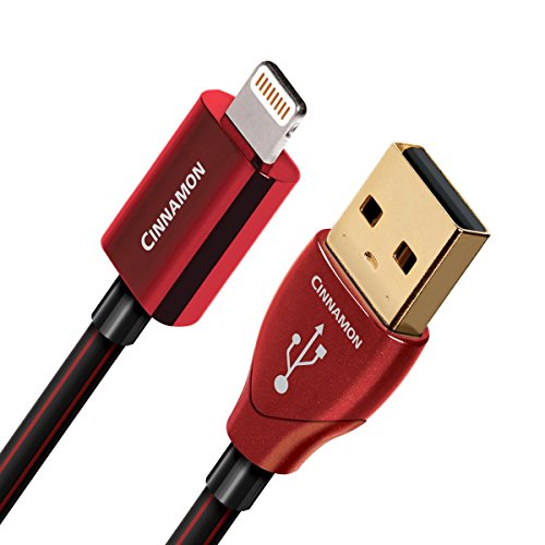 AudioQuest 0.75 m Cinnamon Lightning 0.75 m USB A Lightning Black