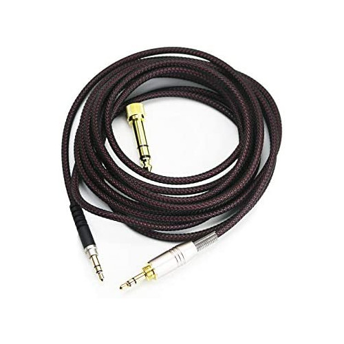 NewFantasia Replacement Audio Upgrade Cable Compatible with Audio-Technica ATH-M50xBT, ATH-AR3BTBK, ATH-SR50BT, ATH-ANC9, ATH-ANC7B, ATH-SR5BTBK, ATH-S700BT Headphones 2meters/6.6ft