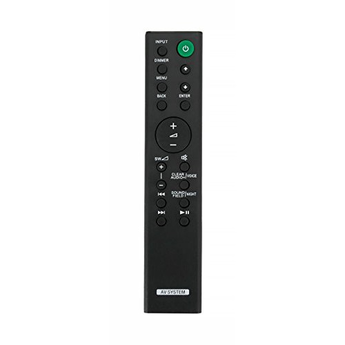 Replacement Remote Controller for Sony SA-WCT780 SA-CT380 HT-CT381 HT-CT80 Sound Bar