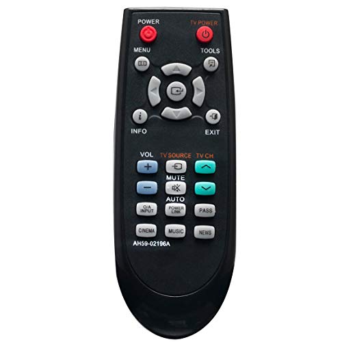 AH59-02196A Replacement Remote Control fit for Samsung Soundbar HT-WS1G HT-SB1G HT-SB1R HT-WS1R HT-SB1 HT-WS1 HTWS1G HTSB1G HTSB1R HTWS1R HTSB1 HTWS1