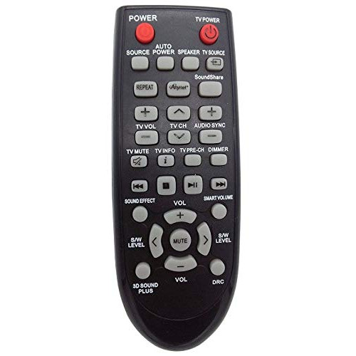 New Replacement Remote Control for Samsung AH59-02547A HW-FM45 HW-F550 HW-FM45C HW-E450/ZA HW-E450C HW-E450/ZA Soundbar