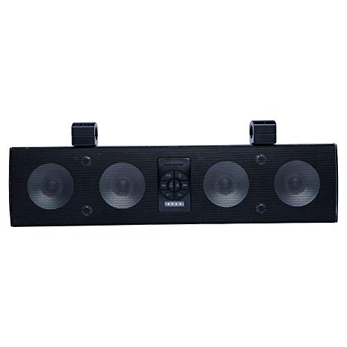Memphis MXA46SB28 28 App Controlled Overhead Amplified 8 Speakers Soundbar with Bluetooth and RGB LED