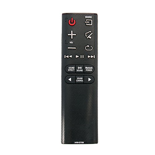 New AH59-02733B Replaced Remote fit for Samsung Sound Bar HW-J4000 HW-K360 HW-J7500R HW-K450 PS-WK450 PS-WK360 HW-KM36C HW-KM36 HW-JM4000 SWA-8000S HW-K550 HW-K551 PS-WJ4000 PS-WK360 HW-KM37 HW-J7501