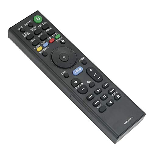 RMT-AH111U Replace Soundbar Remote Control fit for Sony Home Theater System HT-RT5 HT-ST9 SA-RT5 SA-WRT5 SA-ST9 SA-SLRT5 SA-SRRT5 SA-WST9 Sound Bar Subwoofer