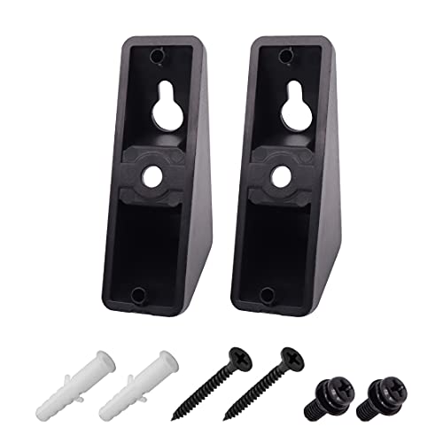 Black Sound Bar Wall Mount Brackets Wall Mount Shelf with Screw Accessories for Sony Soundbar HT-CT370 SA-CT370 HT-CT770 SA-CT770 A1997429A Speaker Mounting Brackets