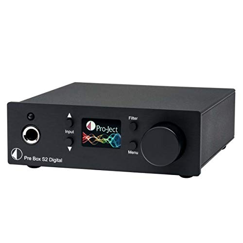 Pro-Ject Audiophile Home Audio/Video Product Black (Box - Pre Box S2 Dgt Black)