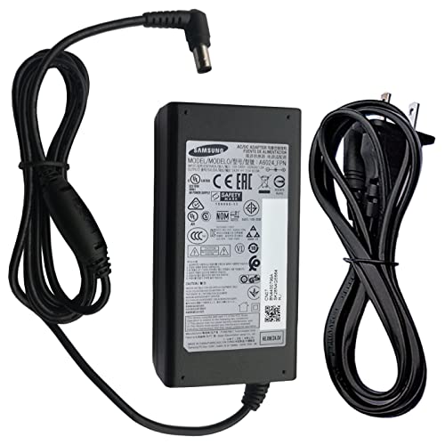 UpBright 24V AC/DC Adapter Compatible with Samsung HW-J450 HW-J550 HW-K550 HW-J551 HW-K551 Soundbar HW-K450 HW-H7500 HW-H7501 HW-J355 HW-J370 HW-J8500 HW-FM35 HW-FM55 HW-JM37 HW-JM47 HW-KM45C HW-M550