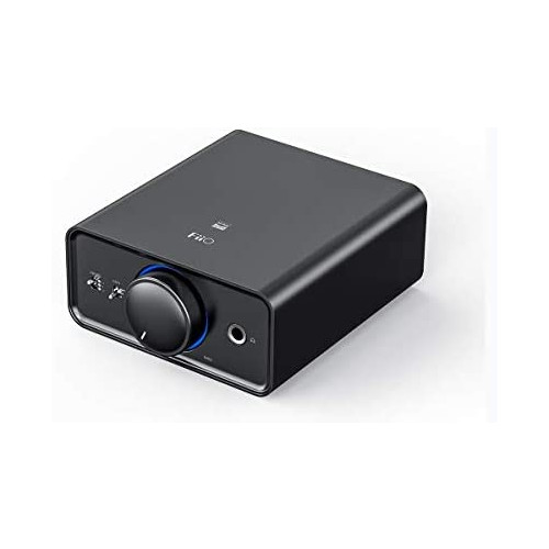 FiiO K5 Pro Headphone Amps Portable Desktop DAC and Amplifier 768K/32Bit and Native DSD512 for Home/PC 6.35mm Headphone Out/RCA Line-Out/Coaxial/Optical Inputs