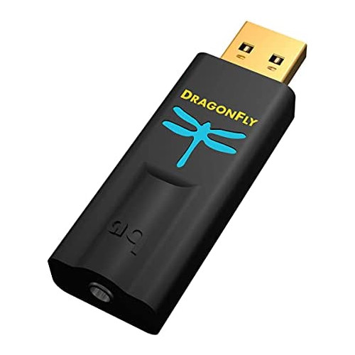 AudioQuest DragonFly Black v1.5 Plug-in USB DAC + Preamp + Headphone Amp