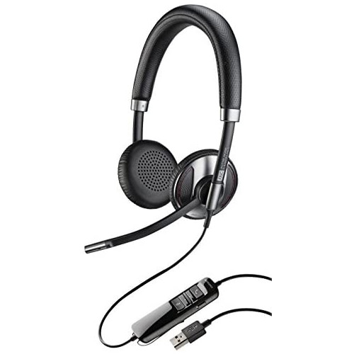 Plantronics 202580-01 Wired Headset, Silver/Black