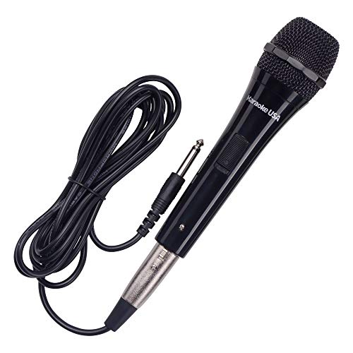 Karaoke USA M189 Professional Dynamic Microphone (Detachable Cord)