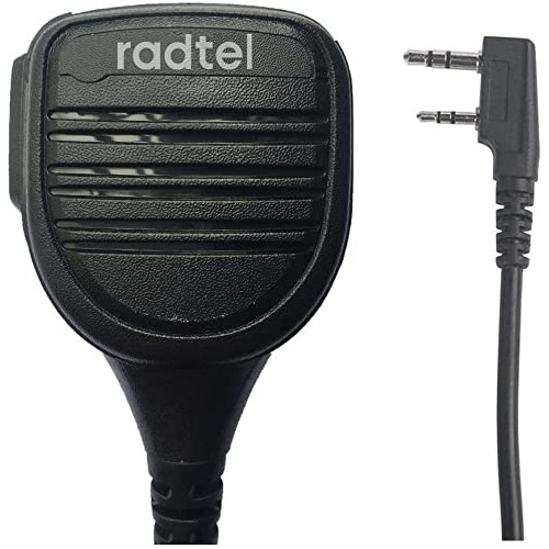 Radtel Speaker Mic Compatible for MD-380 MD-UV380 UV8000E TH-UV8000D TH-F8 TH-UV9D TH-UVF1 Radtel RT-490 Kenwood Baofeng/Btech/AnyTone