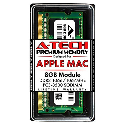 A-Tech 4GB PC3-8500 DDR3 1066/1067 MHz RAM for MacBook, MacBook