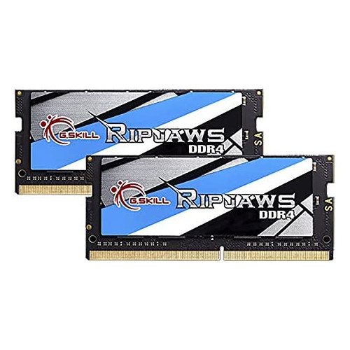 G.Skill RipJaws SO-DIMM Series 8GB (1 x 8GB) 260-Pin (PC4-19200) DDR4 2400 CL16-16-16-39 1.20V SO-DIMM Memory Model F4-2400C16S-8GRS