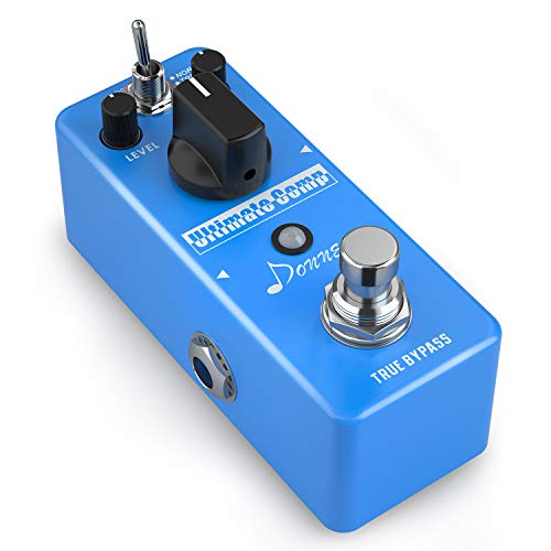 Donner 콤프레샤 이펙터 기타 과대한 입력 신호 압축 원음 유지 페달 (블루)