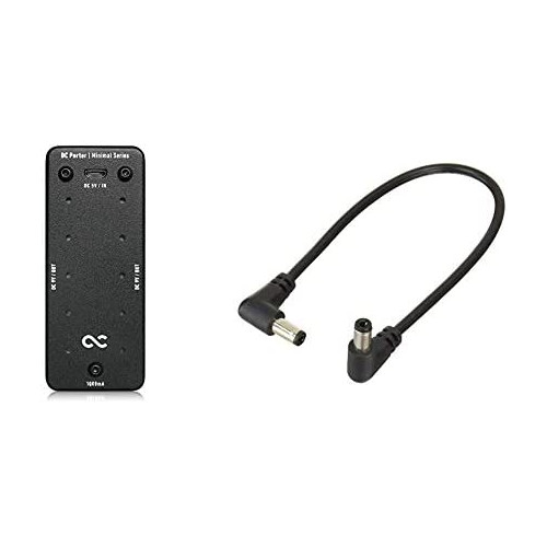【세트 구매】One Control Minimal Series DC Porter/원 콘트롤 파워 써플라이 & Noiseless DC Cable 15cm L/L 3개들이 / 원 콘트롤 DC케이블