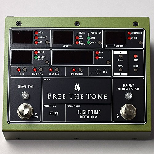 Free The Tone FT-2Y FLIGHT TIME DIGITAL DELAY 디지탈 delay 기타 이펙터