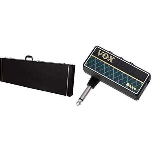 KC 일렉트릭 기타 베이스용 하드 케이스 EB-130 (재즈 베이스/정밀 베이스 대응) & VOX(복스) 헤드폰 베이스 앰프 amPlug2 Bass 케이블 불요 베이스로 직접 플러그・인 자택 연습으로 최적 전지 구동 리듬 패턴 내장