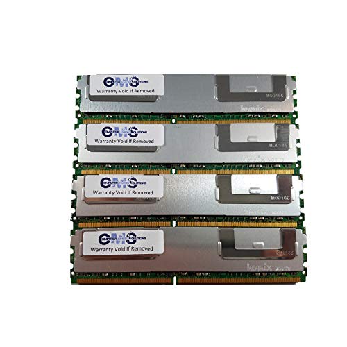 CMS 16GB (4X4GB) Memory Ram Compatible with Dell Poweredge Sc1430 Ddr2 Fully Buff for Server Only - B104