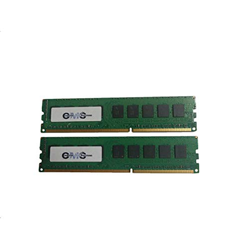 CMS 16GB (2X8GB) DDR3 10600 1333MHZ ECC Non Registered DIMM Memory Ram Upgrade Compatible with Dell® Poweredge T110 Ii 1333Mhz Ecc Module for Servers Only - B87