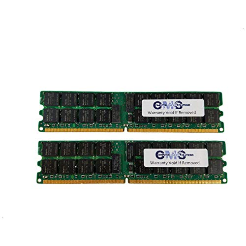 CMS 8GB (2X4GB) DDR2 5300 667MHZ ECC Registered DIMM Memory Ram Upgrade Compatible with Dell® Poweredge T300 Server Ddr2 Ecc Reg for Server Only - B49