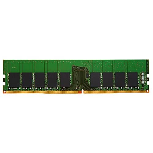 Kingston 16GB DDR4 SDRAM Memory Module - for Server, Desktop PC, Workstation - 16 GB (1 x 16 GB) - DDR4-2666/PC4-21300 DDR4 SDRAM - CL19-1.20 V - ECC - Unbuffered - 288-pin - DIMM
