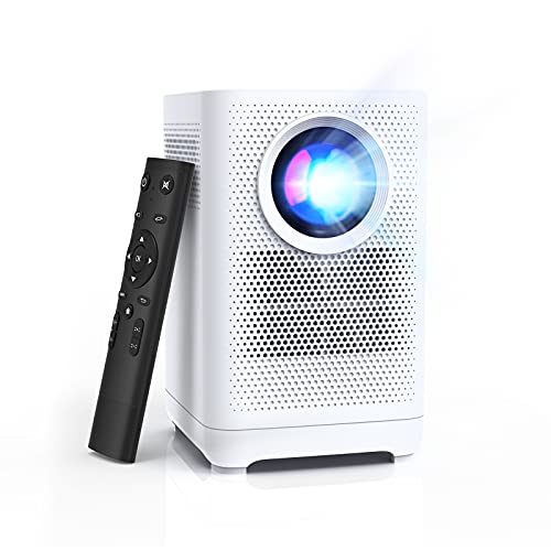 【Sale】 Portable Movie Projector,WITSEER 1080P Full HD Video Projector,Compatible with HDMI,USB,TV Stick,PC,Laptop,PS4 Games,Mini Home Theater for Outdoor and Indoor Use,(L1B)