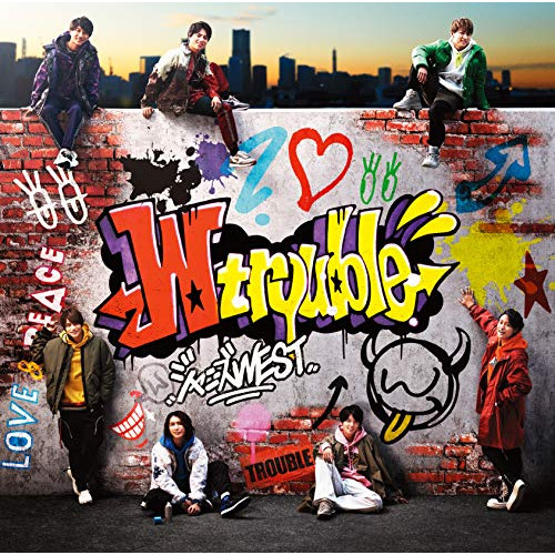 W trouble (첫번째 앨범B) (CD+DVD-B) (특전 없음)