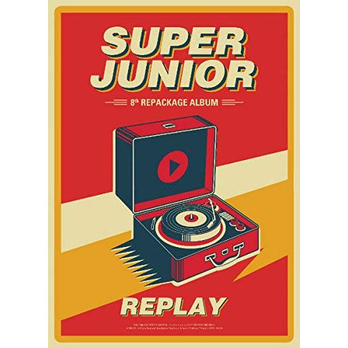 Super Junior 8 집re 팩키지 - REPLAY (통상반)