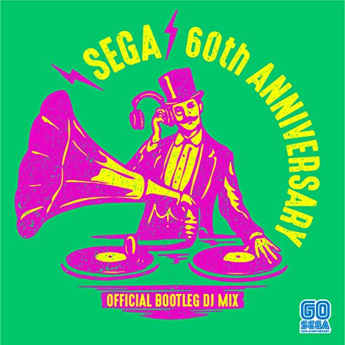 【Amazon<!-- @ 13 @ -->co<!-- @ 13 @ -->jp한정】SEGA 60th Anniversary Official Bootleg DJ Mix(CD)(오리지날 메가 자케 부착)
