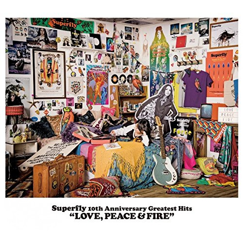 Superfly 10th Anniversary Greatest Hits『LOVE<!-- @ 15 @ --> PEACE & FIRE』&lt;통상반&gt;