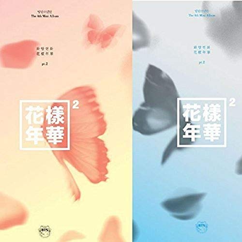 4th미니 앨범 - 화님년 꽃 Pt. 2 (랜덤_Peach & Blue version) (한국 음반) [병행수입품]