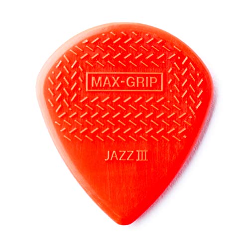 Jim Dunlop (짐 던롭) 471P3RD Max Grip Nylon JazzIII Red 6 매들어감 플레이어의 팩