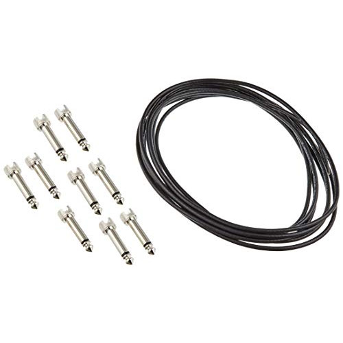 I Monkeys Solderless solder―레스 패치 케이블 키트 1/4" Pedalboard Patch Cable Kit (플러그10개+케이블3m들어감)