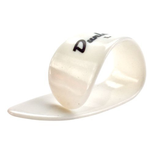 Jim Dunlop 플라스틱・섬 픽 라지:9003  흰색 White Plastic Thumbpicks