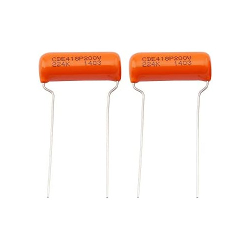 CDE Sprague Orange Drop 오렌지 드롭 기타/베이스용 콘덴서 0.033uF 418P 333K 600V(2 개세트)