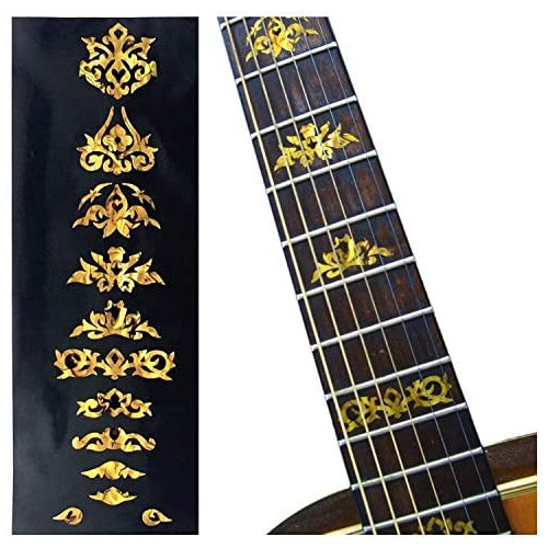 Jockomo 디럭스・바인(O 카 OC) 기타에 붙인 inlaid 스티커