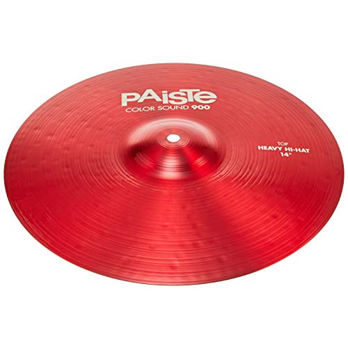Paiste High Hat Cymbal Color Sound 900 Red Heavy Hi-Hat 14" Top